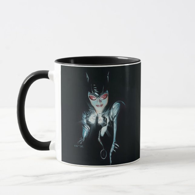 Caneca Batman Catwoman Faces of Evil Cover Illustration (Esquerda)