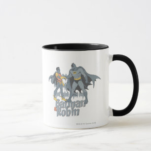 Caneca Batman E Robin - Gráfico Em Dificuldade