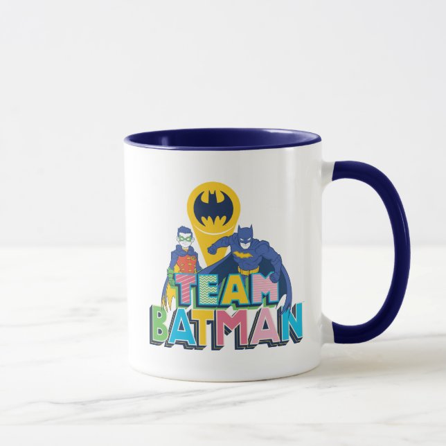 Caneca Batman | Equipe Batman (Direita)