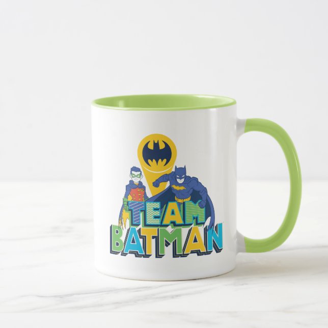Caneca Batman | Equipe Batman e Robin (Direita)