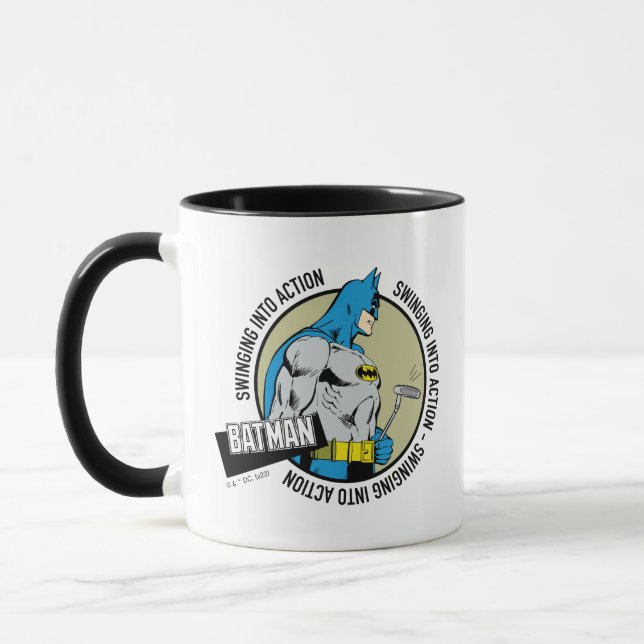 Caneca Batman Golfing - Passando à Ação (Esquerda)