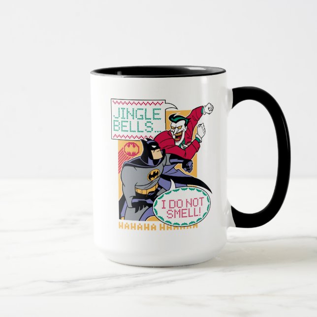 Caneca Batman | Jingle Bells, Eu Não Cheiro! (Direita)