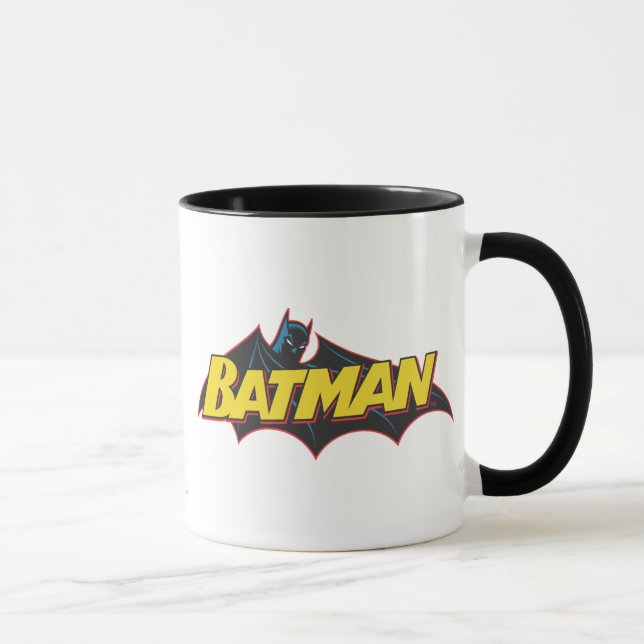 Caneca Batman | Logotipo antigo da escola (Direita)