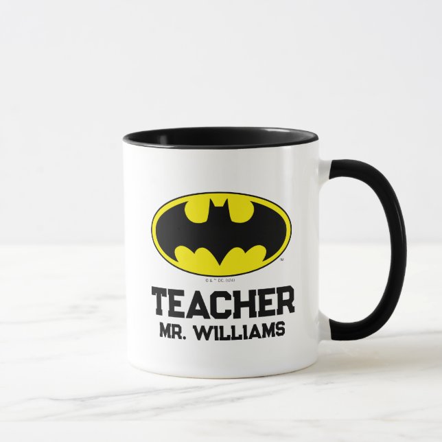 Caneca Batman Professor Colaborador Cor Total (Direita)