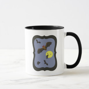 Caneca Bats de Halloween Spooky
