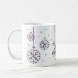 Caneca Baubles de Natal