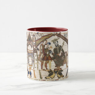 Caneca BAYEUX TAPESTRY King Edward Confessor e Harold