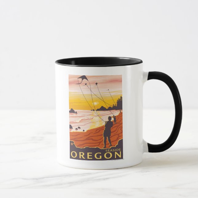 Caneca Beach & Kites - Seaside, Oregon (Direita)