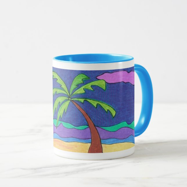 Caneca Beach Mug (Frente Esquerda)