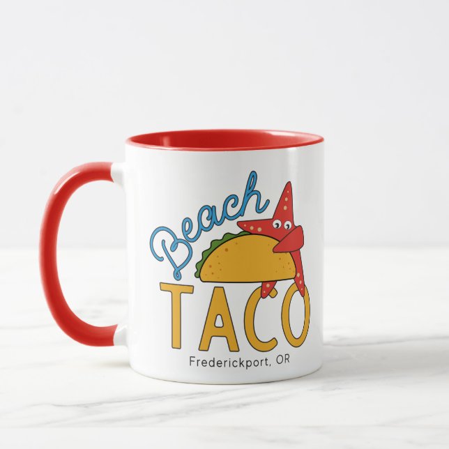 Caneca Beach Taco Mug (Esquerda)