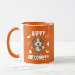 Caneca Beagle Happy Halloween Dog Costume