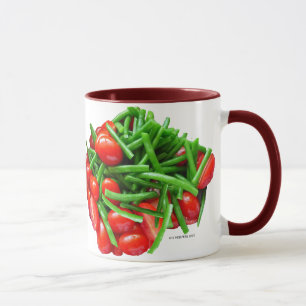 Caneca Bean Verde e Tomates