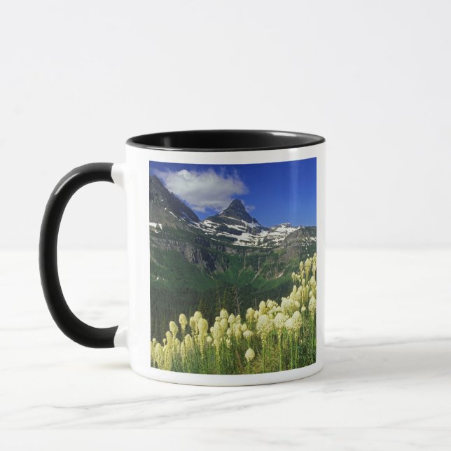 Caneca Beargrass no Logan Pass no Parque Nacional Glacier (Esquerda)