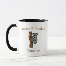 Caneca Beary Koalafied Teacher