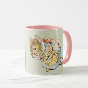 Caneca Beatrix Potter Sra Tittle Mouse Timmy Tiptoes