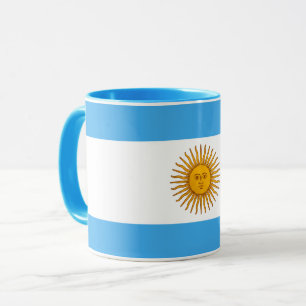 Caneca Beautiful Argentina Flag Mug