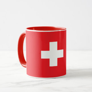 Caneca Beautiful Switzerland Flag Mug