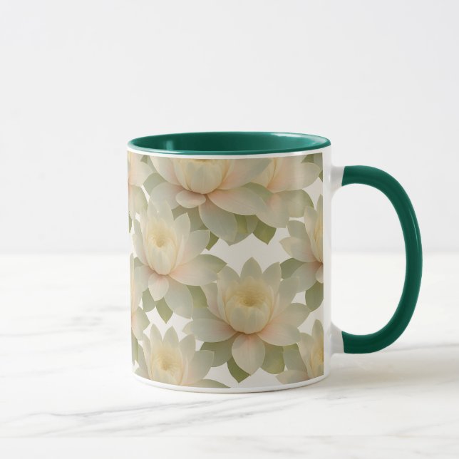 Caneca Beautiful Water lilies  (Direita)