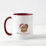 Caneca Beaver Christmas Snow Winter Animals Beaver<br><div class="desc">The beaver at Christmas with fairy lights. Funny animals with gifts and snow for the holidays. A sweet Christmas greeting. Beavers are cute animals and perfect for Christmas.</div>