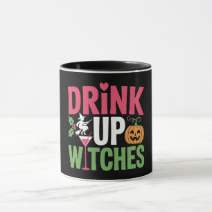 Caneca Beba Bruxas Colorido Halloween
