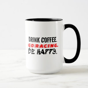 Caneca Beba Café Vá Correndo Seja Feliz Corrida Divertida