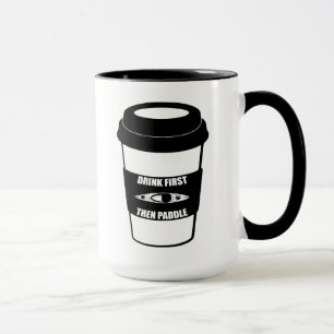 Caneca Beba Primeiro E Depois Pule