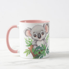 Caneca Bebê Adorável Urso Koala