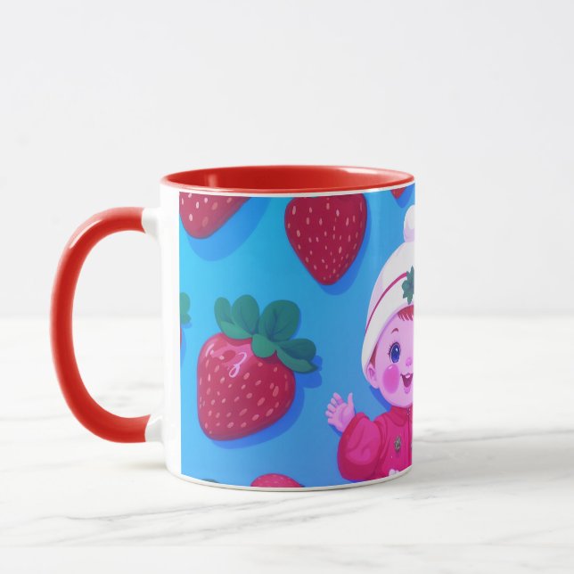 Caneca Bebê bonito (Esquerda)