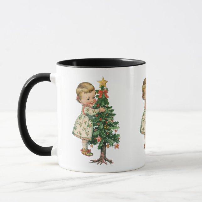 Caneca Bebê de Natal (Esquerda)