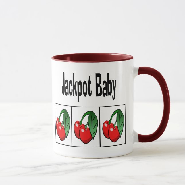 Caneca Bebê do jackpot (Direita)