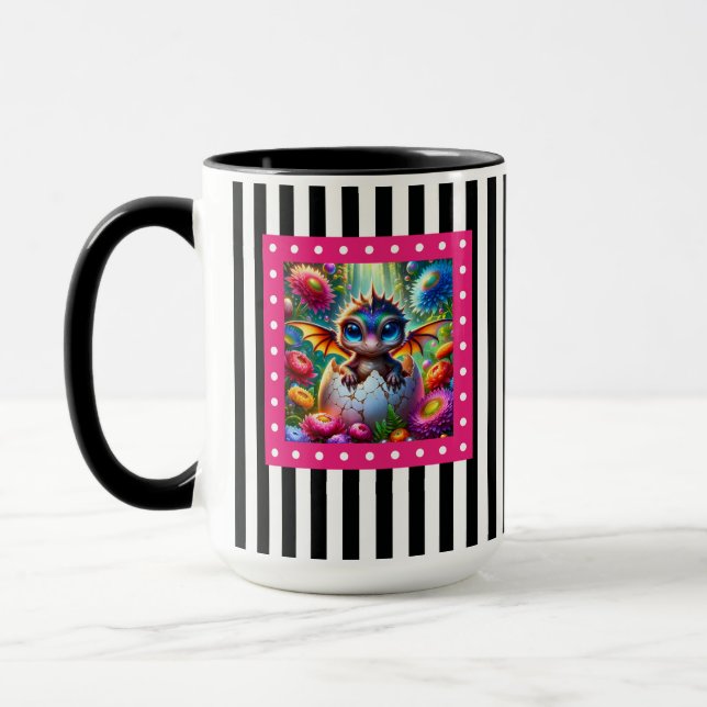 Caneca Bebê Dragoo - Mug Personalizado (Esquerda)