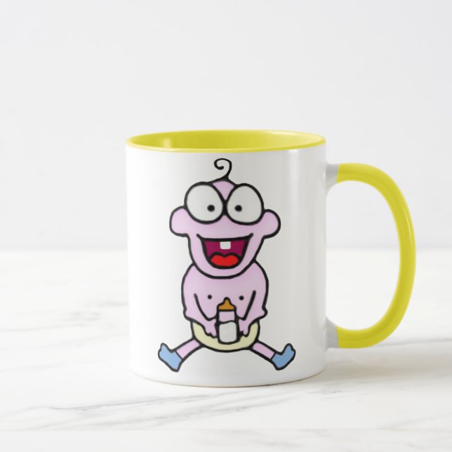 Caneca Bebê-Mug Feliz (Direita)