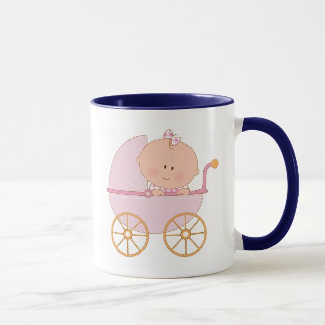 Caneca Bebé na carruagem (Direita)