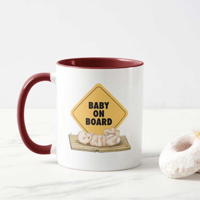 Caneca Bebê no Conselho (Com Donut)