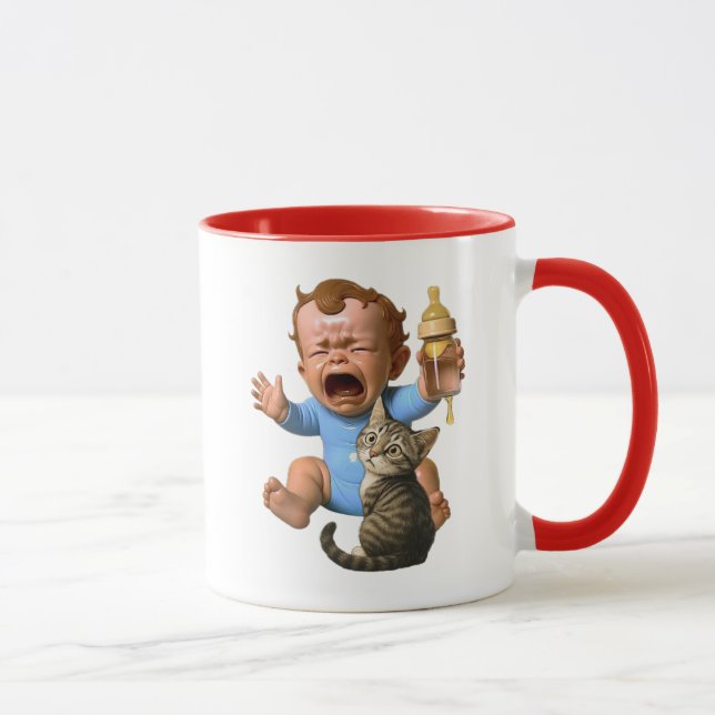 Caneca Bébé râleur (Direita)