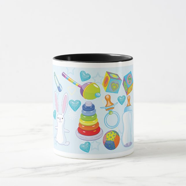 Caneca Bebê Toys Mug (Criador carregado)