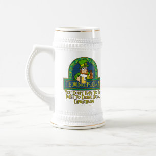Caneca bêbeda do Leprechaun