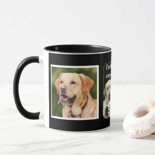 Caneca Bebendo de café bonito, personagem Labrador
