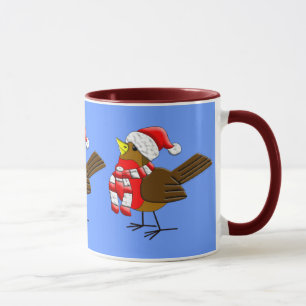 Caneca Bebendo de Grama de Peça de Natal