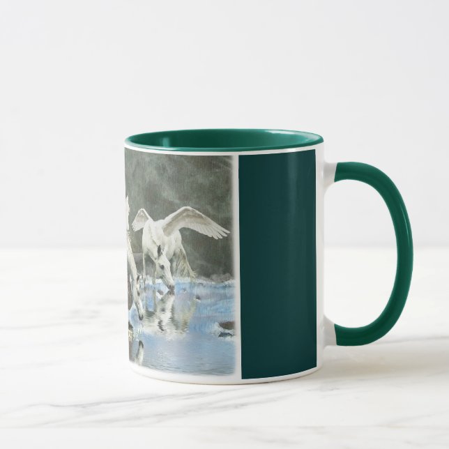 Caneca BEBENDO PEGASI & TOTEMS Fantasy Art Mug (Direita)
