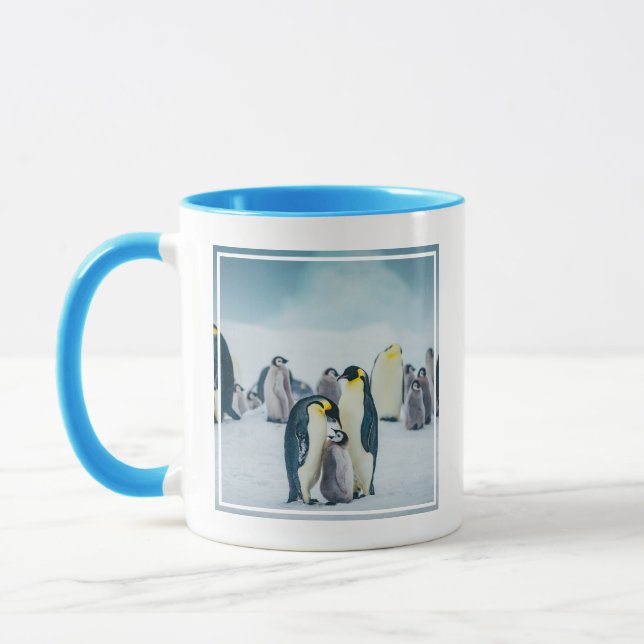 Caneca Bebês Mais Pobres | Alimentos para pinguins bebês (Esquerda)