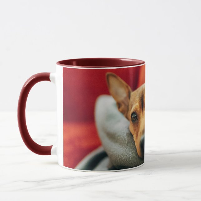 Caneca Bebês Mais Pobres | Pinscher miniatura (Esquerda)