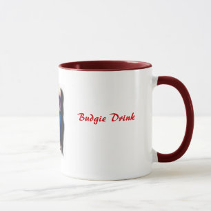 Caneca Bebida de Budgie