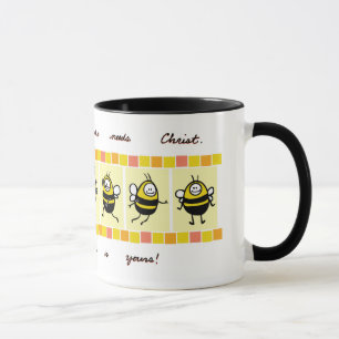 Caneca Bee© abençoado os pobres no espírito