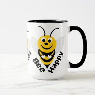 Caneca Bee Happy