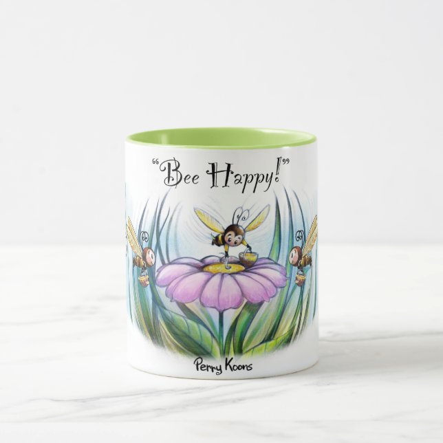 Caneca "Bee Happy" (Centro)