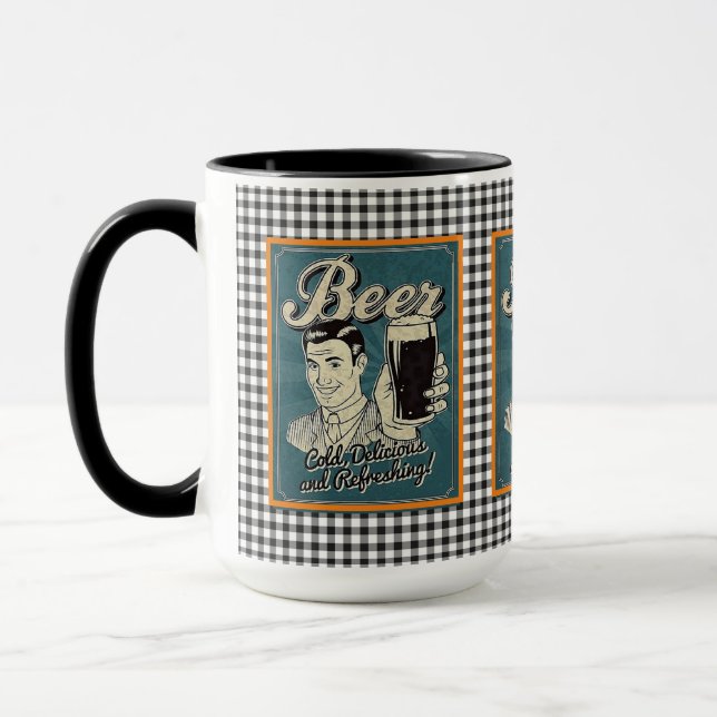 Caneca Beer Retro Mug (Esquerda)