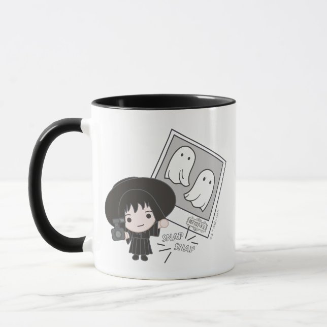 Caneca Beetlejuice | Chibi Lydia Ghost Photography (Esquerda)