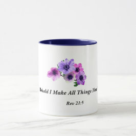 Caneca Behold me fazem todas as coisas novas