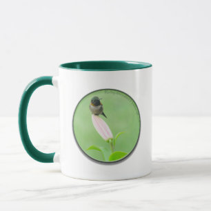 Caneca Beija-flor-de-garganta-rubi na Lily